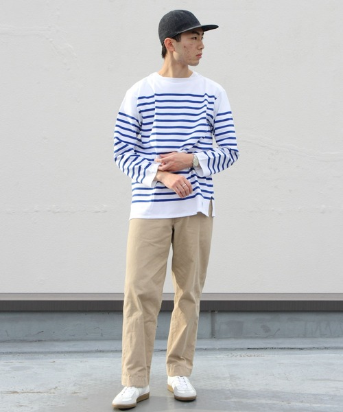 「ORCIVAL」 長袖Tシャツ 6 ダークネイビー メンズ_画像7