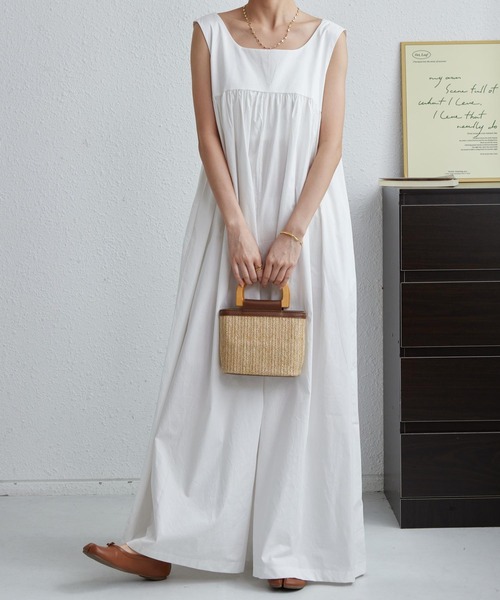 「MAISON DE THERESE」 オールインワン FREE ベージュ レディース_画像5