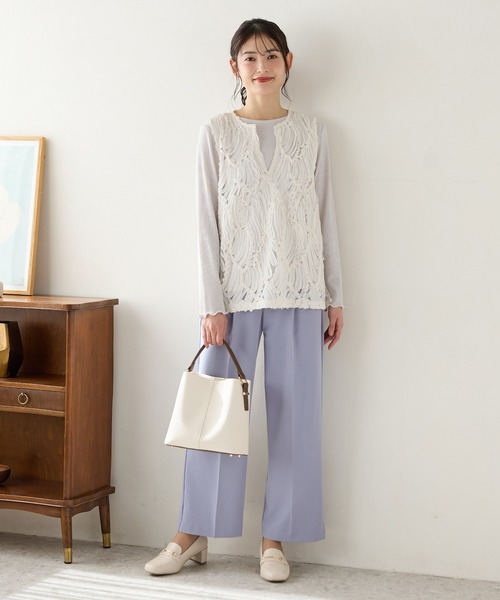 Honeys（ハニーズ） ベスト ジレ レースベスト レディース : ZOZOTOWN 