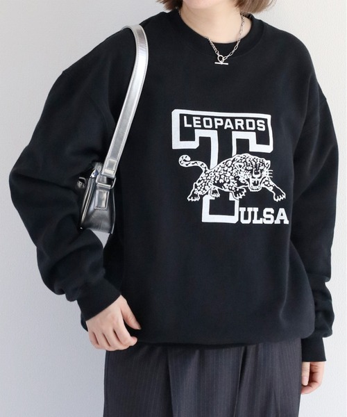 「SCREEN STARS」 スウェットカットソー「cepoコラボ」 L グレー レディース_画像8