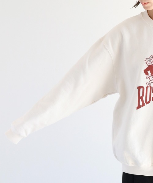 「SCREEN STARS」 スウェットカットソー「cepoコラボ」 L グレー レディース_画像10