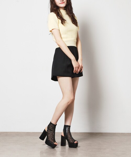 ESPERANZA（エスペランサ） ショート ブーツ 「ラク盛り/約12cm」ラク