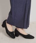 パンプス チュールバレエパンプスの詳細画像1