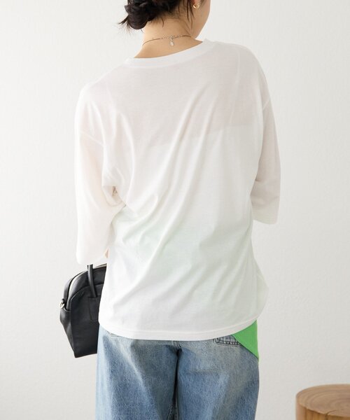 tシャツ 「A・MONN」「オーバーサイズ/オリジナルロゴ」spice Tee レディースの画像