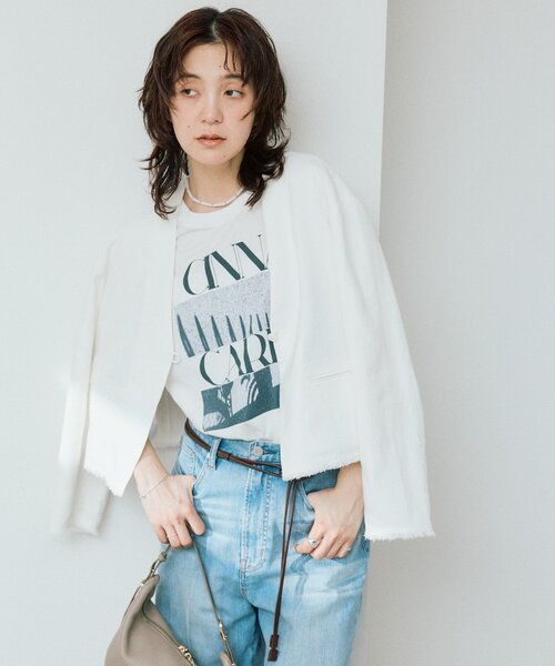 tシャツ 「A・MONN」「オーバーサイズ/オリジナルロゴ」spice Tee レディースの画像