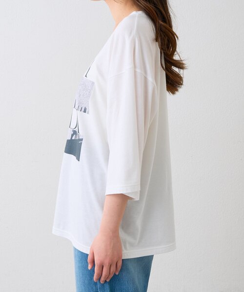tシャツ 「A・MONN」「オーバーサイズ/オリジナルロゴ」spice Tee レディースの画像