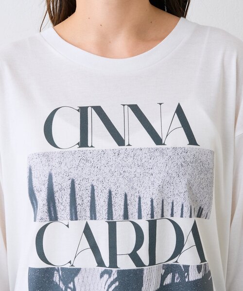 tシャツ 「A・MONN」「オーバーサイズ/オリジナルロゴ」spice Tee レディースの画像