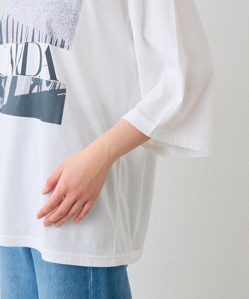 tシャツ 「A・MONN」「オーバーサイズ/オリジナルロゴ」spice Tee レディースの画像