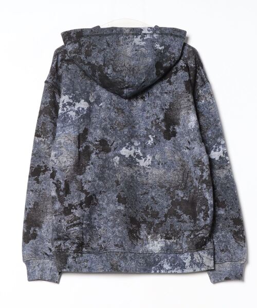 DIESEL（ディーゼル） プルオーバーパーカー SMALL ブルー系その他