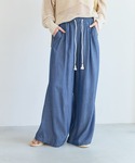 ワイドパンツ ジーンズ デニム デニムパンツ ...の詳細画像3