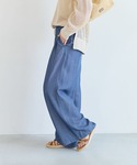 ワイドパンツ ジーンズ デニム デニムパンツ ...の詳細画像4