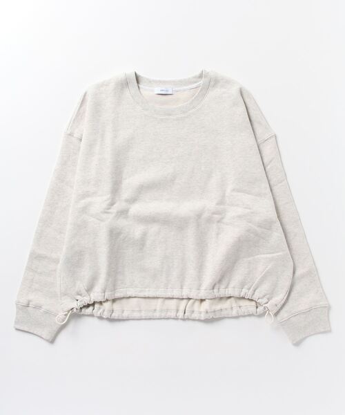 「SHIPS any」 スウェットカットソー ONE SIZE ナチュラル レディース_画像2