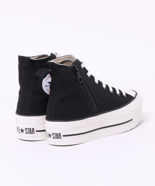 「CONVERSE ALL STAR」 ハイカットスニーカー 3 ブラック×ホワイト メンズ_画像2