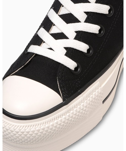 「CONVERSE ALL STAR」 ハイカットスニーカー 3 ブラック×ホワイト メンズ_画像9