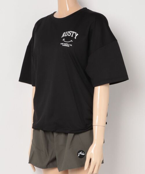 RUSTY（ラスティ） 水着 水着 4点セット 半袖ラッシュT ショートパンツ