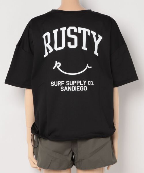 RUSTY（ラスティ） 水着 水着 4点セット 半袖ラッシュT ショートパンツ