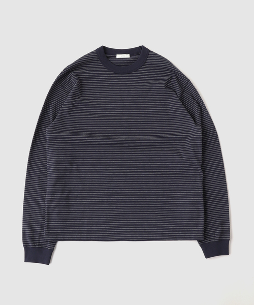 ATON（エイトン） tシャツ SUVIN DOUBLE JERSEY CREWNECK PULLOV