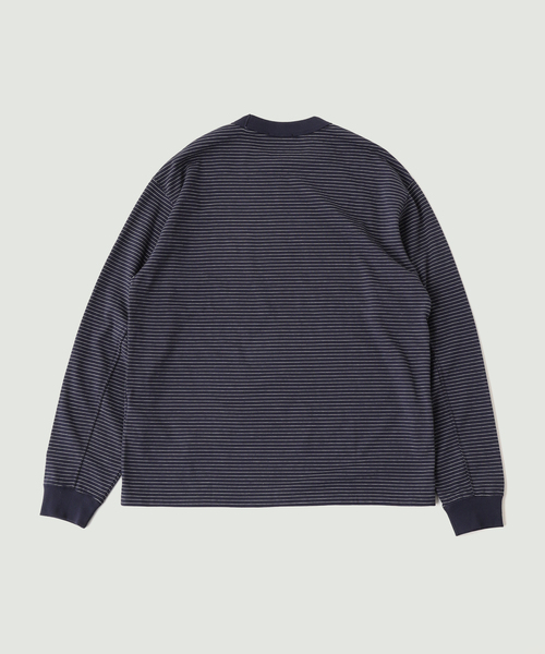 ATON（エイトン） tシャツ SUVIN DOUBLE JERSEY CREWNECK PULLOV 