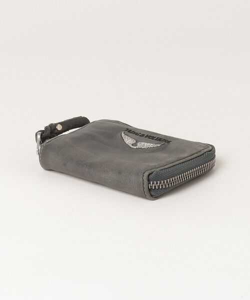 「ZADIG&VOLTAIRE」 ポーチ - グレー メンズ_画像3