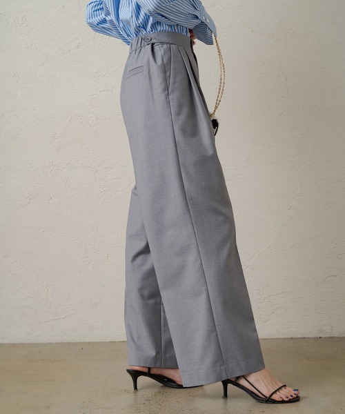 「LOUNGEDRESS」 パンツ SMALL グレー レディース_画像4