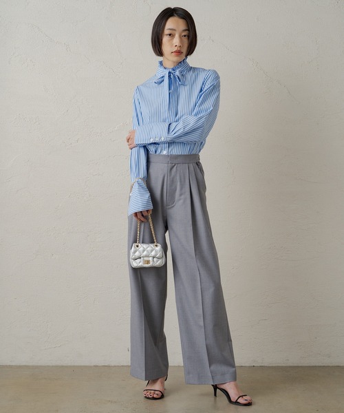 「LOUNGEDRESS」 パンツ SMALL グレー レディース_画像5