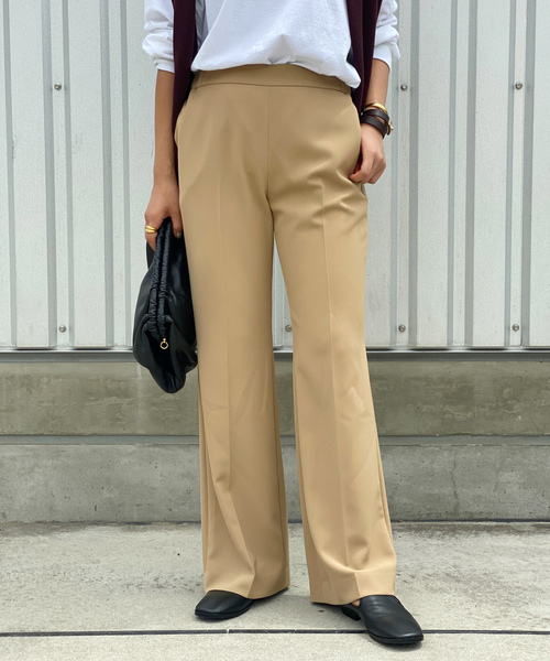 「AP STUDIO」 パンツ 34 ブラック レディース_画像2