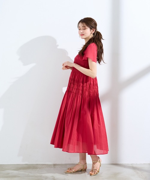 ⭐️【チャコット】赤ワンピース860 チャコット ワンピース