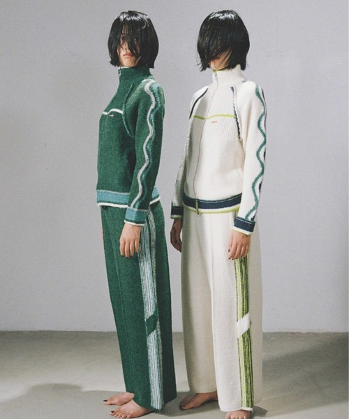 「PAMM」 ニットカーディガン 2 ホワイト レディース_画像5