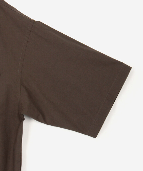 シャツ ORCIVAL | コットンリネン オープンカラー半袖シャツ MEN メンズの画像