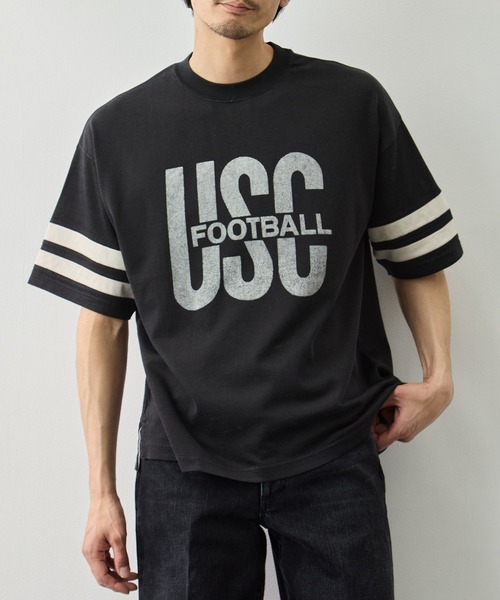 レリーフ） RELIEF（レミ REMI T レリーフFOOTBALL 【オリーブオイル】レミ tシャツ RELIEF/レミレリーフ」R 「REMI シャツ