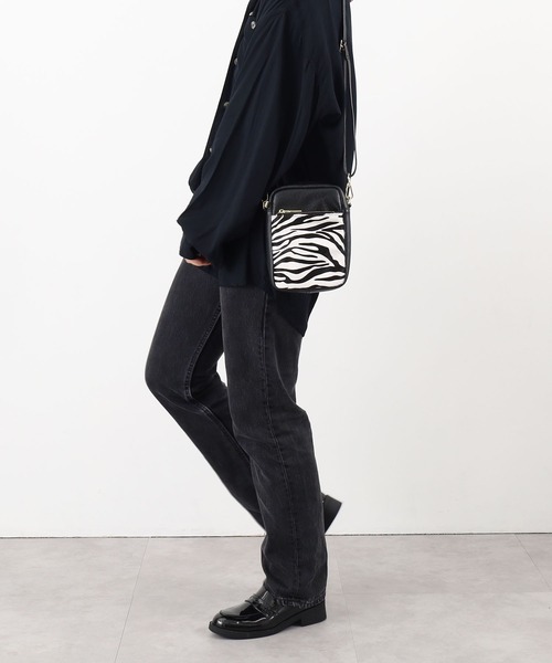 「COOCO」 ショルダーバッグ 9 グレー レディース_画像5