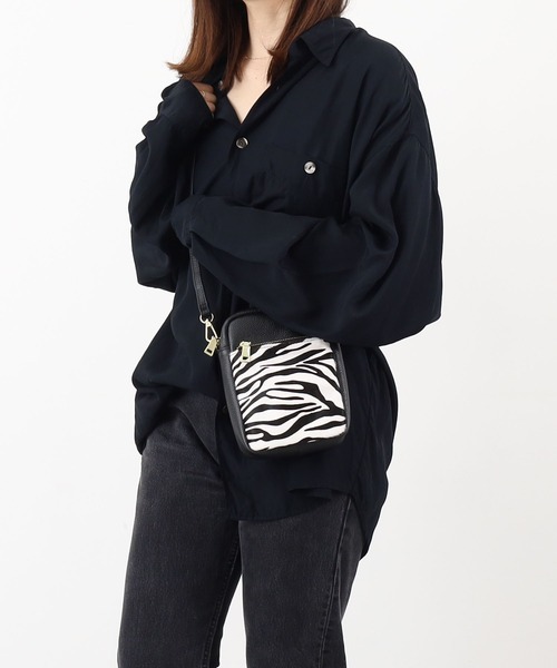 「COOCO」 ショルダーバッグ 9 グレー レディース_画像6