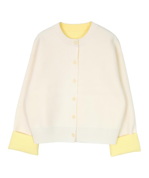 「miette」 ニットカーディガン M ブラウン レディース_画像4