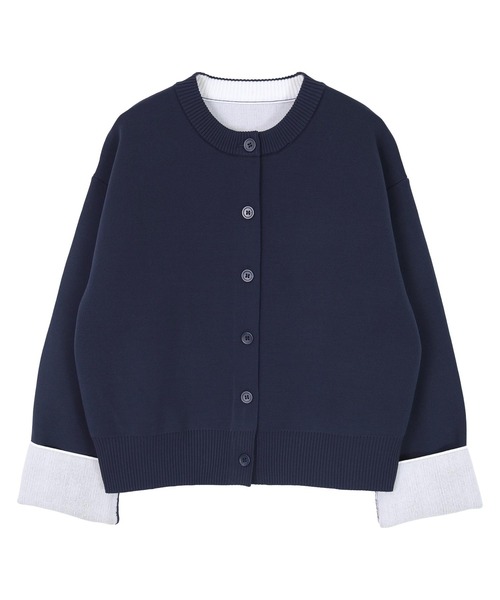 「miette」 ニットカーディガン M ブラウン レディース_画像5