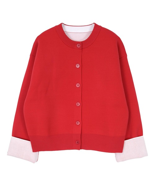 「miette」 ニットカーディガン M ブラウン レディース_画像6