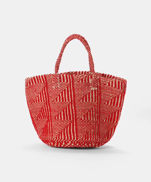 B.C STOCK（ベーセーストック） かごバッグ カゴバッグ AFRICAN SQUARE