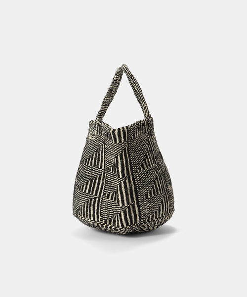 B.C STOCK（ベーセーストック） かごバッグ カゴバッグ AFRICAN SQUARE