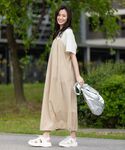 厚底 サンダル メッシュコンビドロコードスニー...の詳細画像3