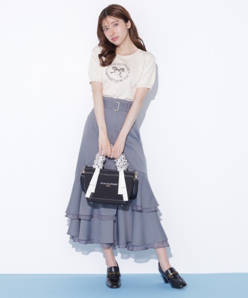 トートバッグ 「RIBBONシリーズ」フリルハンドルトート レディースの画像