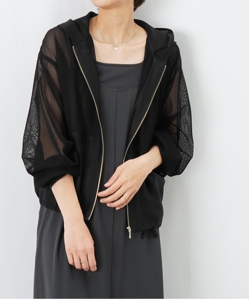 ella_selectshop アウター　シースルー　シアー LADY LUCK LUCA（レディラックルカ） ブルゾン アウター LC/LLL