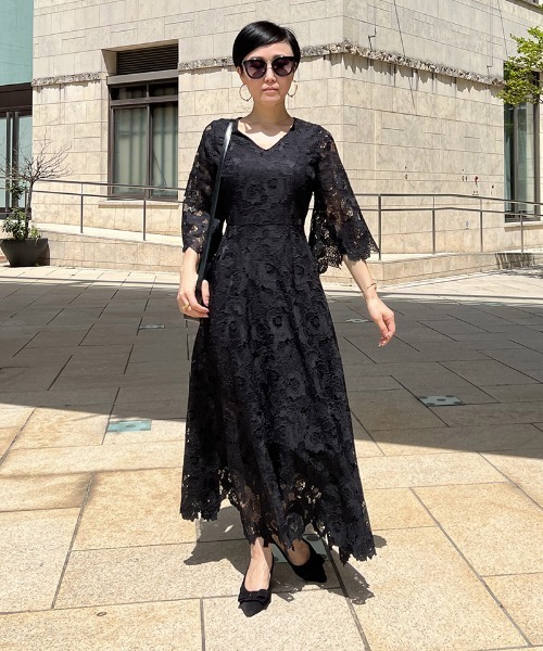 JENNE」 長袖ワンピース SMALL ホワイト レディース : ZOZOTOWN Yahoo