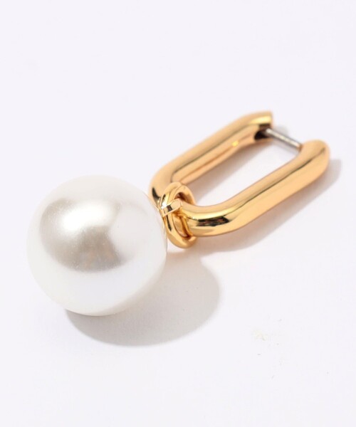 ピアス 「別注」Kenneth Jay Lane pearl ball ピアス レディースの画像