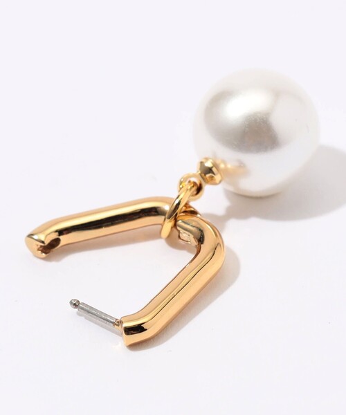 ピアス 「別注」Kenneth Jay Lane pearl ball ピアス レディースの画像