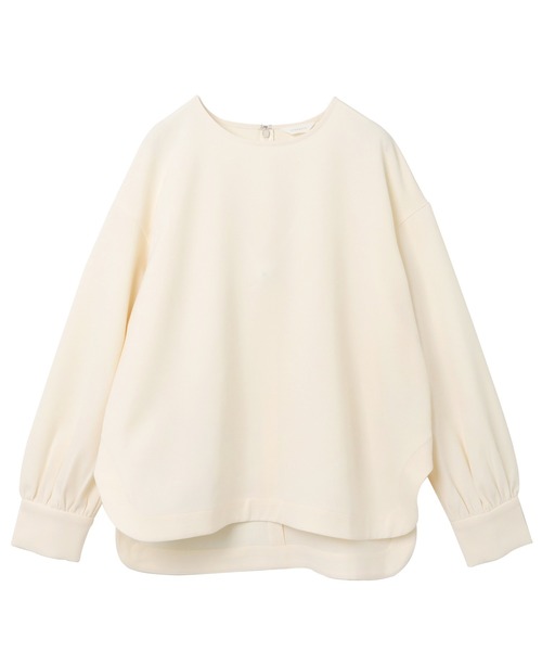 「evernavy」 長袖ブラウス M アイボリー レディース_画像5