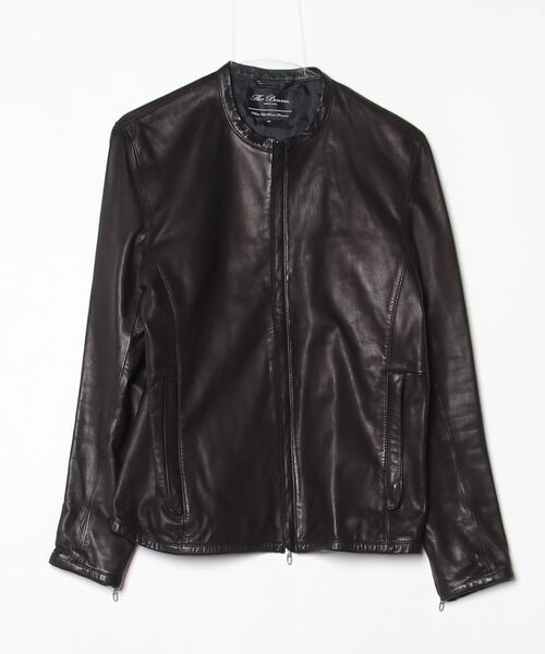BEAMS ビームス　レザーブルゾン　レザージャケット BEAMS（ビームス） レザーブルゾン M ブラック メンズ : ZOZOTOWN