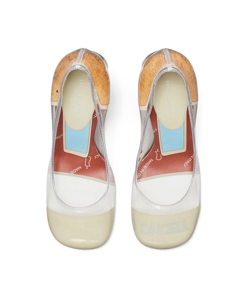 「TORY BURCH」 パンプス 24cm グレー レディース_画像4