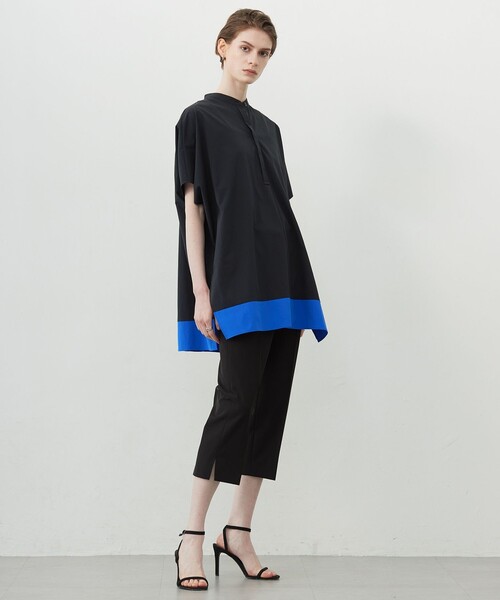 「ICB」 半袖ワンピース 0 ベージュ レディース_画像5