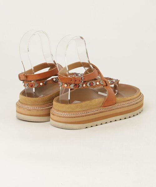「ISABEL MARANT」 フラットサンダル 36 ベージュ レディース_画像2