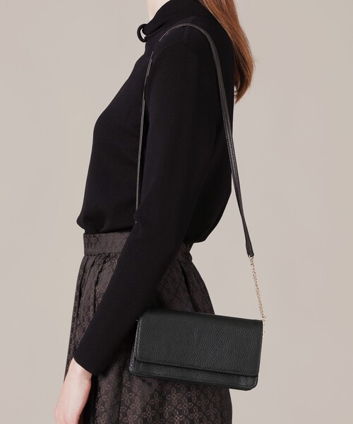 「MACKINTOSH LONDON」 ショルダーバッグ FREE ブラック レディース_画像4
