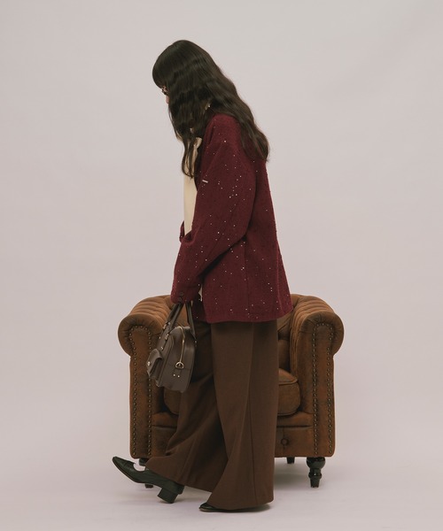 loin nuit ジャケット テーラードジャケット nuance button lace